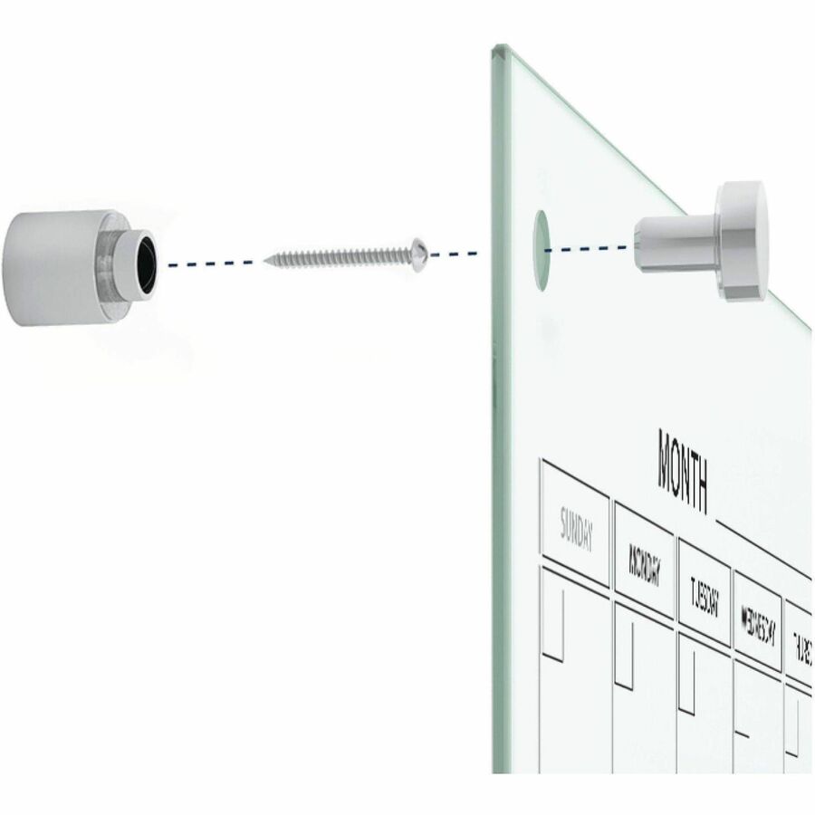 Quartet Infinity Magnetic Glass Dry-Erase Calendar Board - Alternate-Image3