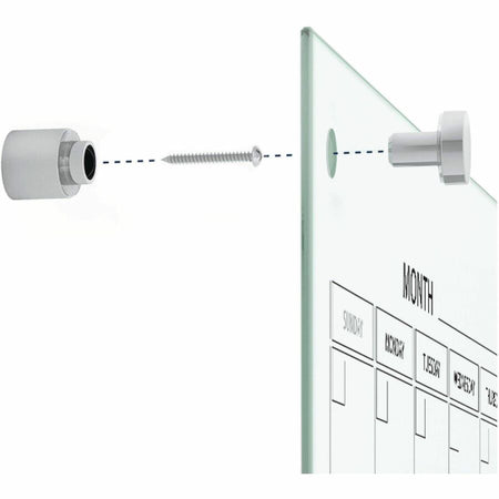 Quartet Infinity Magnetic Glass Dry-Erase Calendar Board - Alternate-Image3