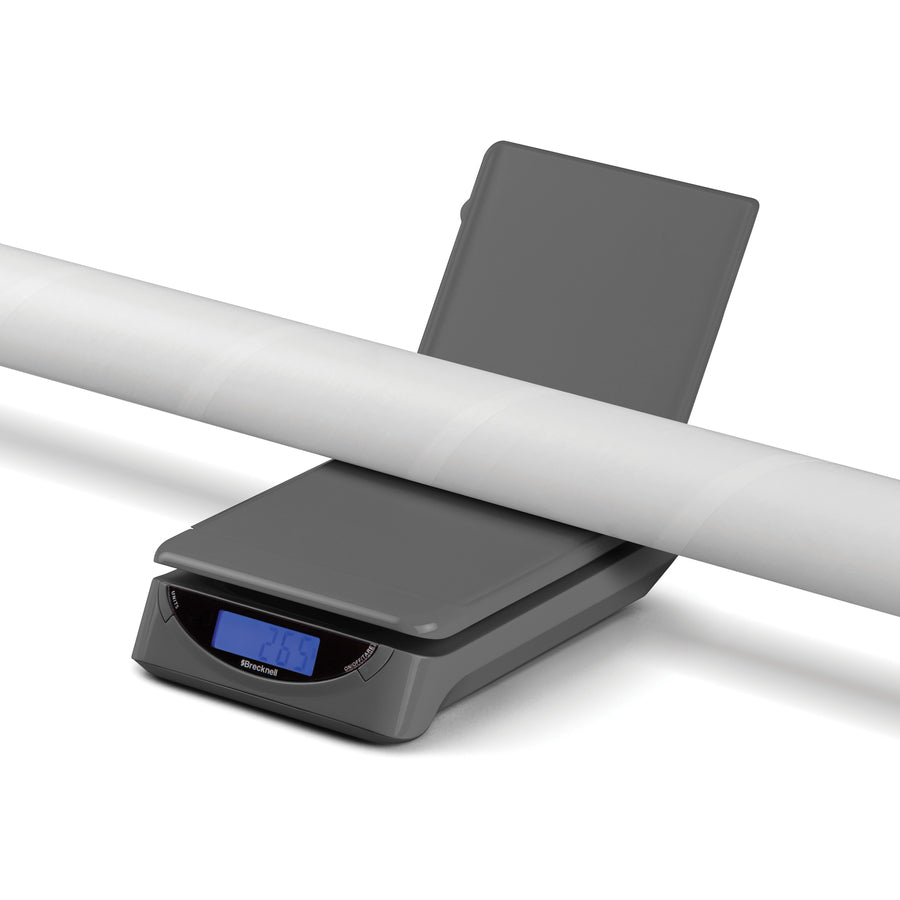 Brecknell PS25 Electronic Scale - 25 lb / 11.50 kg Maximum Weight Capacity - Gray