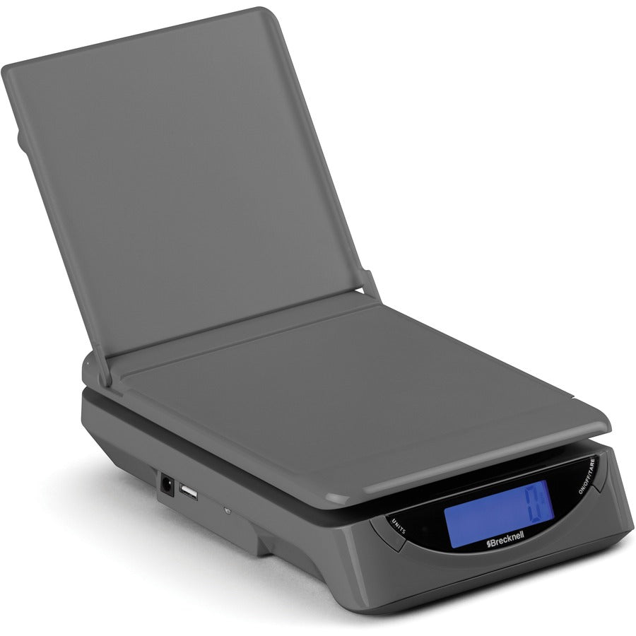 Brecknell PS25 Electronic Scale - 25 lb / 11.50 kg Maximum Weight Capacity - Gray