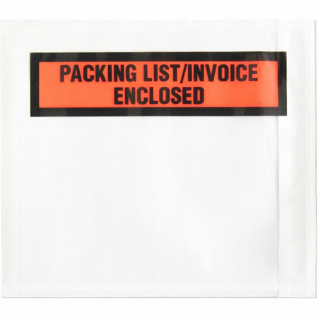 Sparco Waterproof Packing Envelopes - List - 4.5’’ x 5.5’’ - 1000/Box - Slip Forms/Envelopes