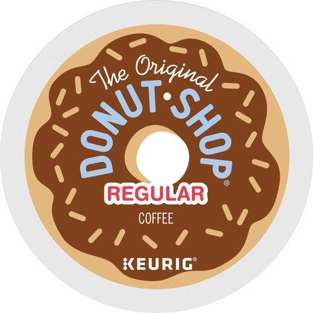 The Original Donut Shop® Regular Coffee K-Cups - Smoky Flavor - 24/Box