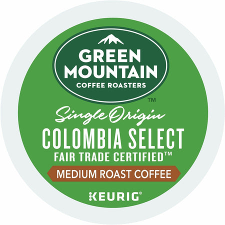Green Mountain Coffee Roasters® Colombia Select K-Cup: Medium Regular - Fair Trade - 24/Box 4/Carton