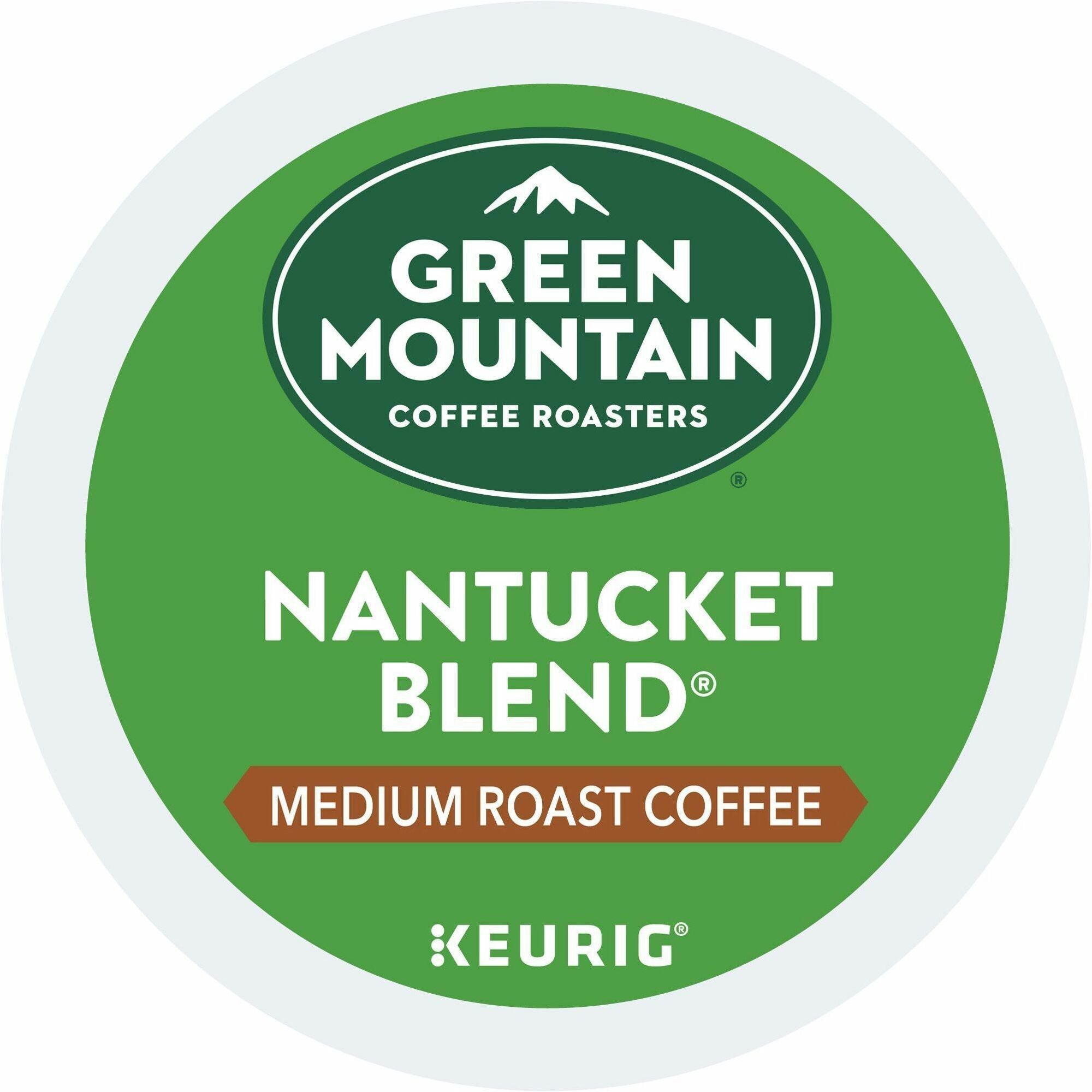 Green Mountain Coffee Roasters® K-Cup Nantucket Blend Coffee - Compatible with Keurig Brewer - Regular - Medium - K-Cup - 24/Box - 4 / Carton