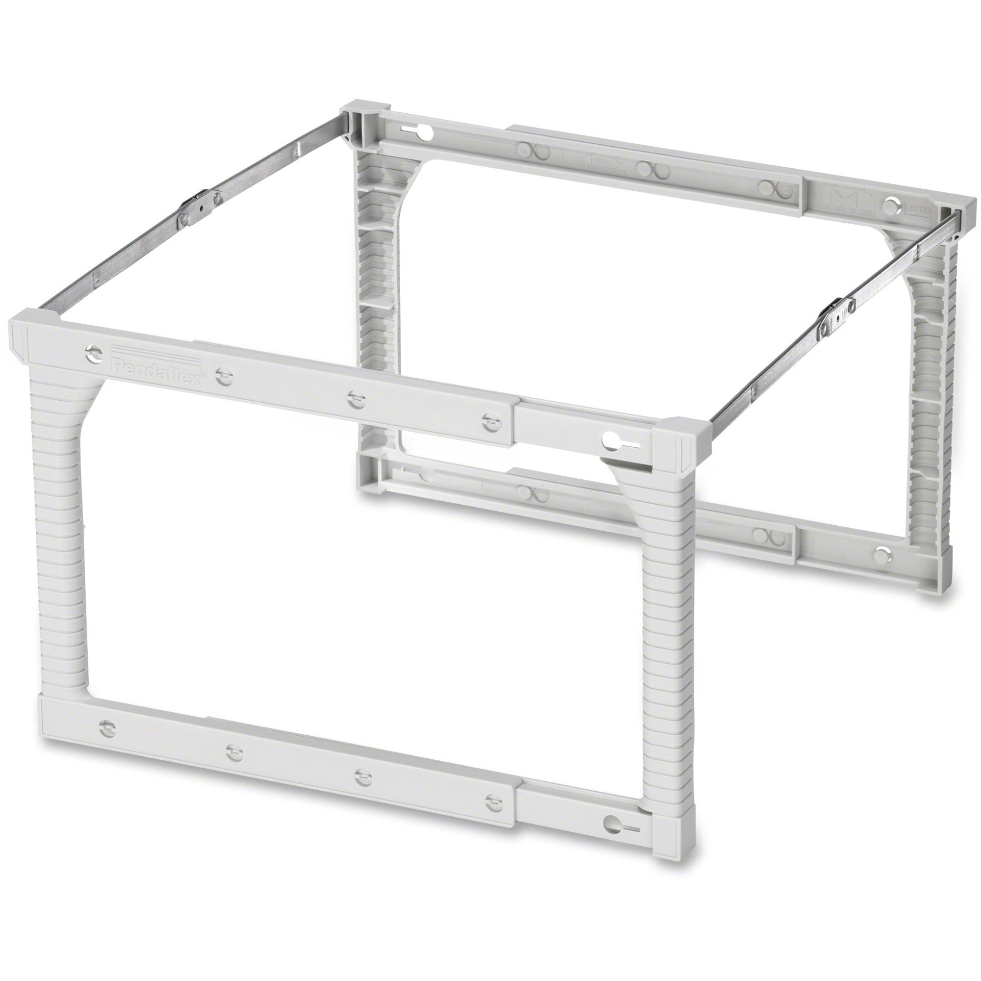 Pendaflex Folder Frames: Letter & Legal Metal Frames - Light Gray - Hanging Folders Accessories