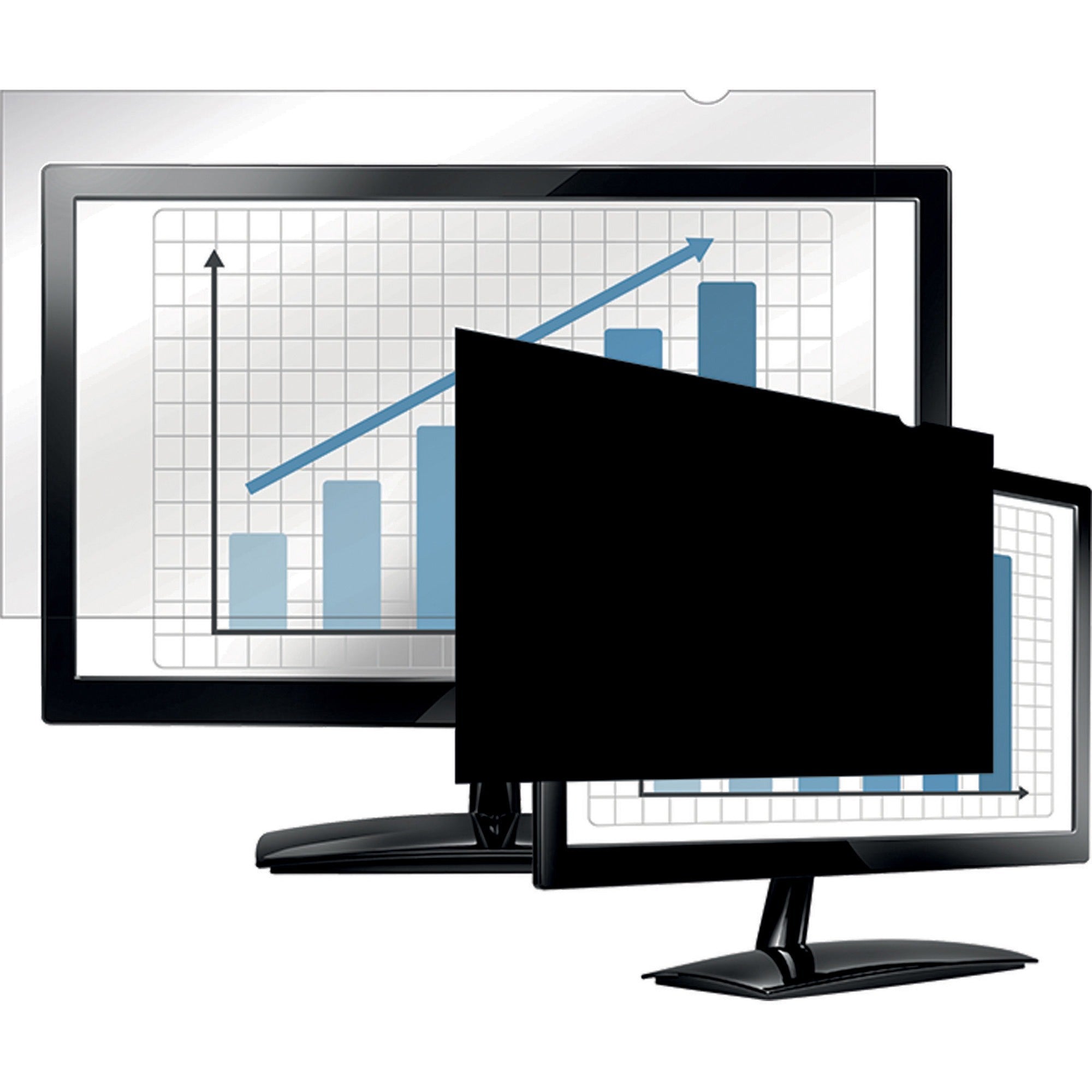 Fellowes PrivaScreen Blackout Privacy Filter for 27’’ Widescreen LCD Monitor - Screen Filters & Protectors