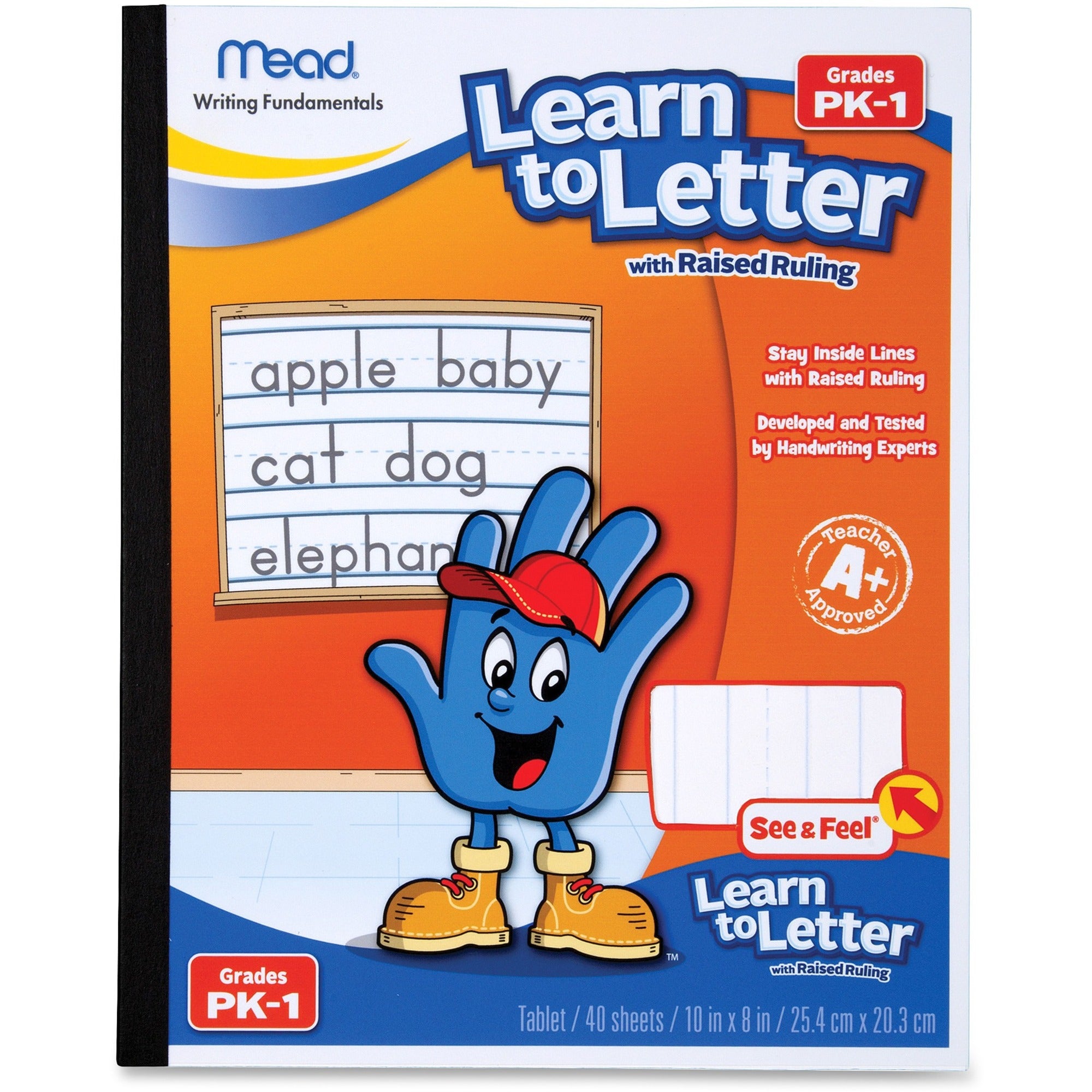 Mead Learn To Letter Writing Book: Improve Your Handwriting - Paper & Pads