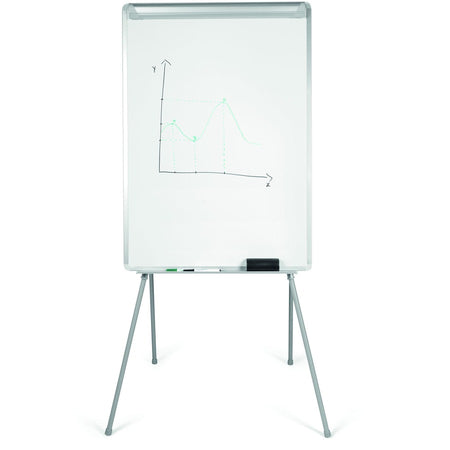 MasterVision Quadpod Presentation Easel - Front