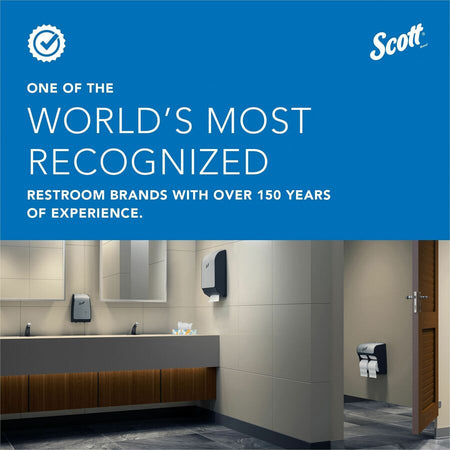 Scott Essential Coreless Jumbo Roll Toilet Paper Dispenser - Top