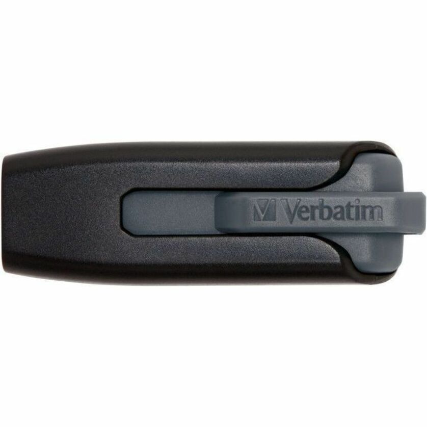 Microban 256GB Store 'n' Go V3 USB 3.2 Gen 1 Flash Drive - Gray - 256 GB - USB 3.2 (Gen 1) Type A - 120 MB/s Read Speed - 25 MB/s Write Speed - Gray - Lifetime Warranty - 1 Each - TAA Compliant