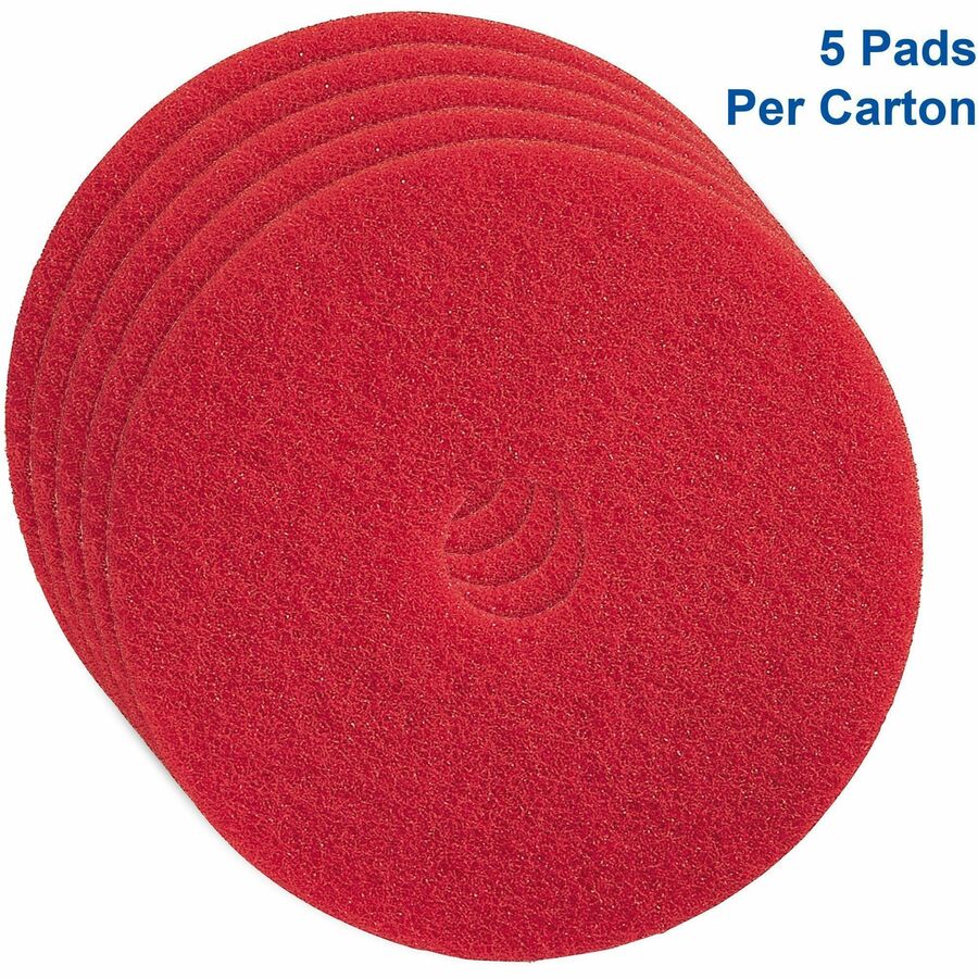 Genuine Joe Red Buffing Floor Pad - Alternate-Image2