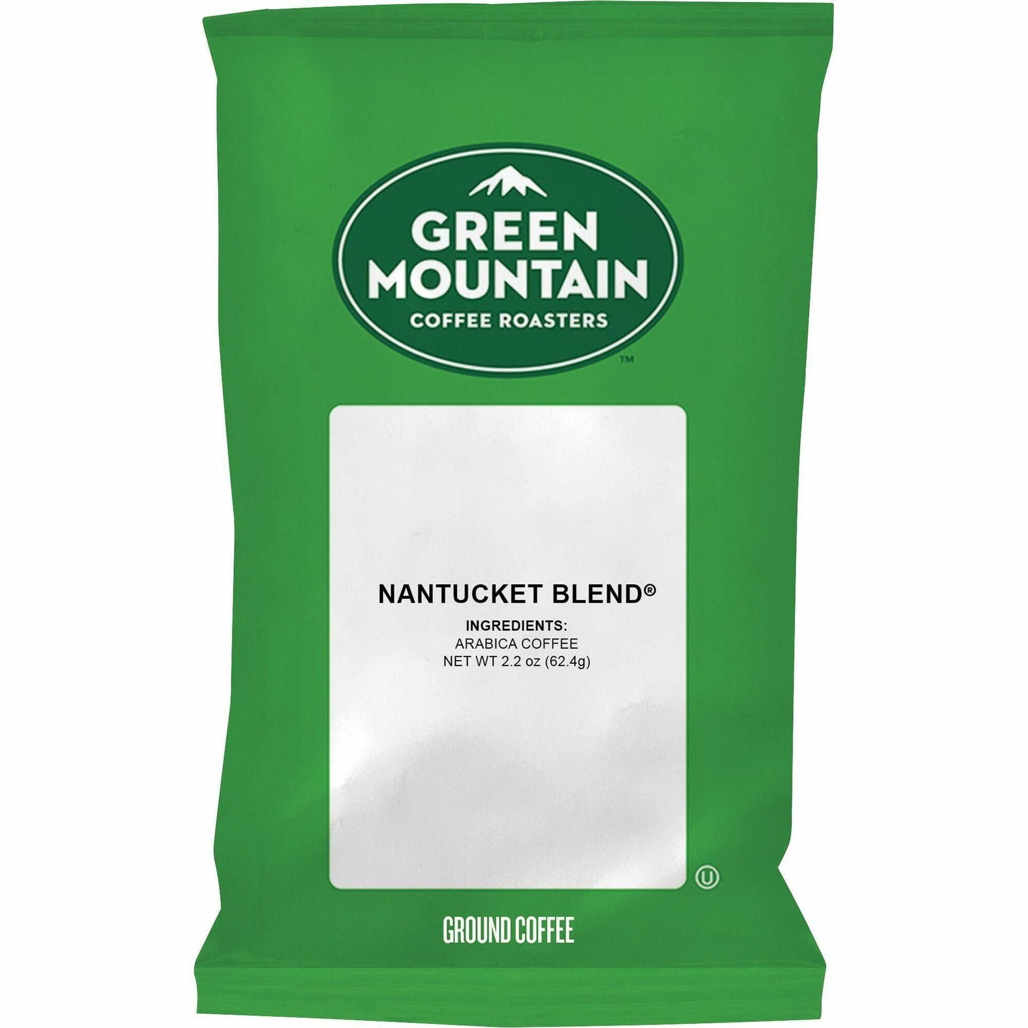 Green Mountain Coffee Roasters® Ground Nantucket Blend Coffee - Regular - 2.2 oz Per Packet - 50 Packet - Ground - 50 / Carton