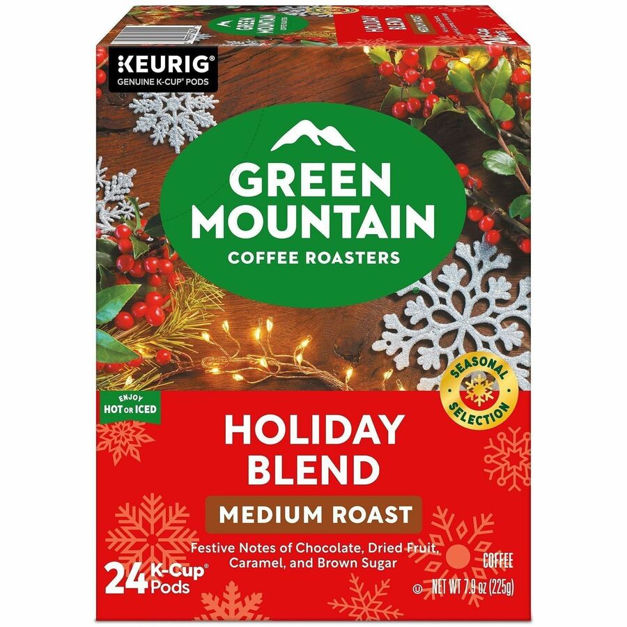 Green Mountain Coffee Roasters® K-Cup Holiday Blend - Regular - Medium - 24 - Box