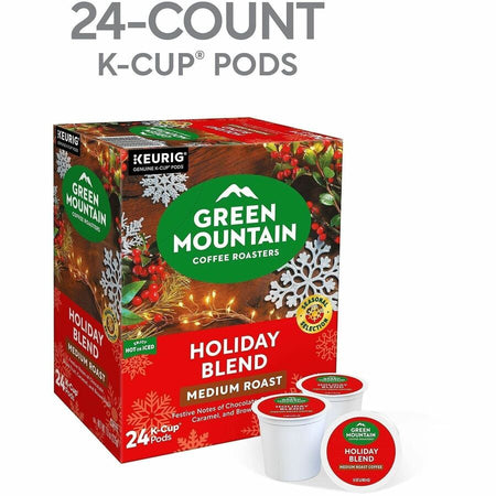 Green Mountain Coffee Roasters® K-Cup Holiday Blend - Regular - Medium - 24 - Box