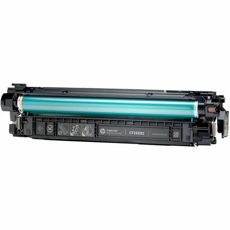 HP 508X (CF360X) Original High Yield Laser Toner Cartridge - Single Pack - Black - 1 Each - Alternate-Image1