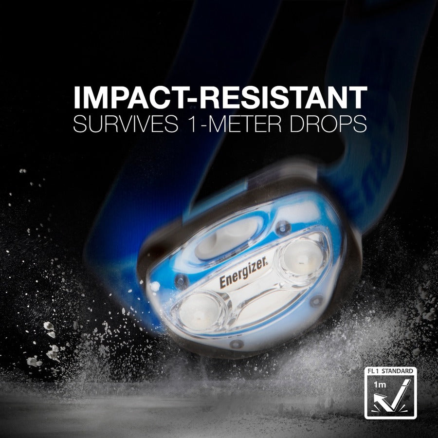 Energizer Vision LED Headlamp: 100lm, AAA Battery, Impact & Water Resistant