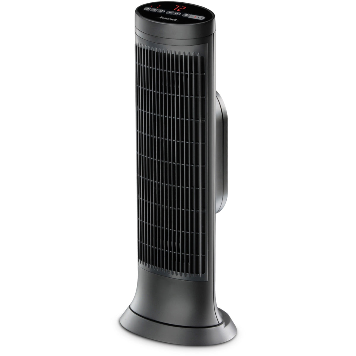Honeywell Digital Ceramic Tower Heater - Ceramic - Electric - 1500 W - 2 x Heat Settings - Timer - 1500 W - Oscillation - Indoor - Tower - Dark Gray