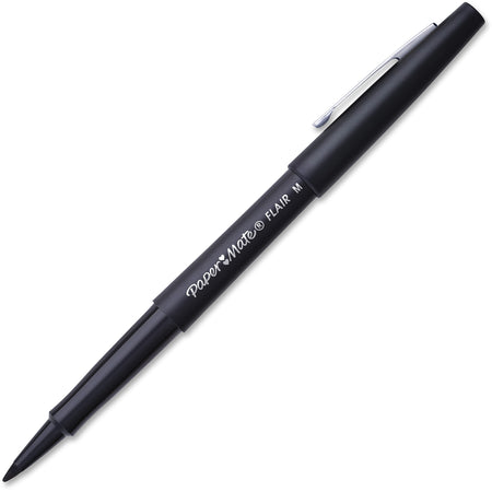 Paper Mate Flair Porous Markers - Medium Point Bullet Pen - Black Ink - 36 Pack - Pens