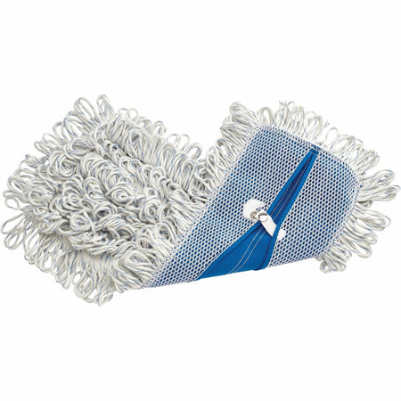 Rubbermaid Commercial Looped Fringe Finish Mop - 5x18 - Rayon & Synthetic - Mops Refills