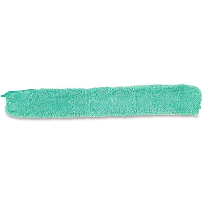 Rubbermaid Commercial Wand Duster Replacement - Green MicroFiber - 22.7’’ Length - Dusters
