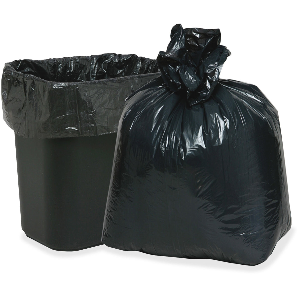 Berry Heavy-duty Low-density Liners - 10 gal Capacity - 500/Carton - Trash Bags &
