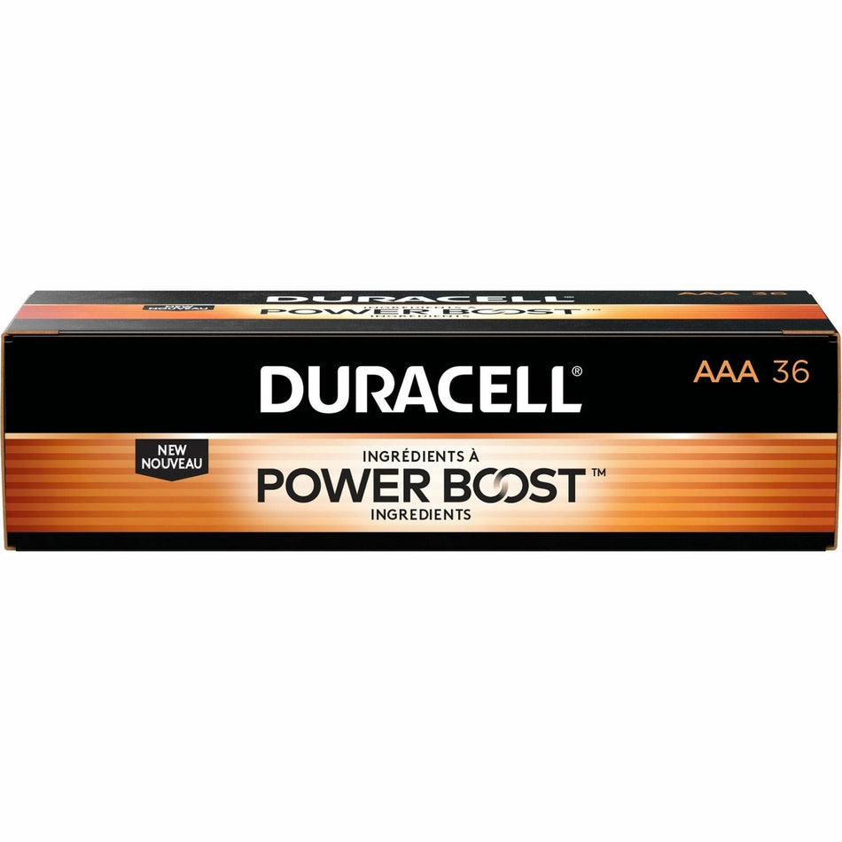 Duracell Coppertop Alkaline AAA Batteries - For Multipurpose - AAA - 1.5 V DC - 36 / Pack