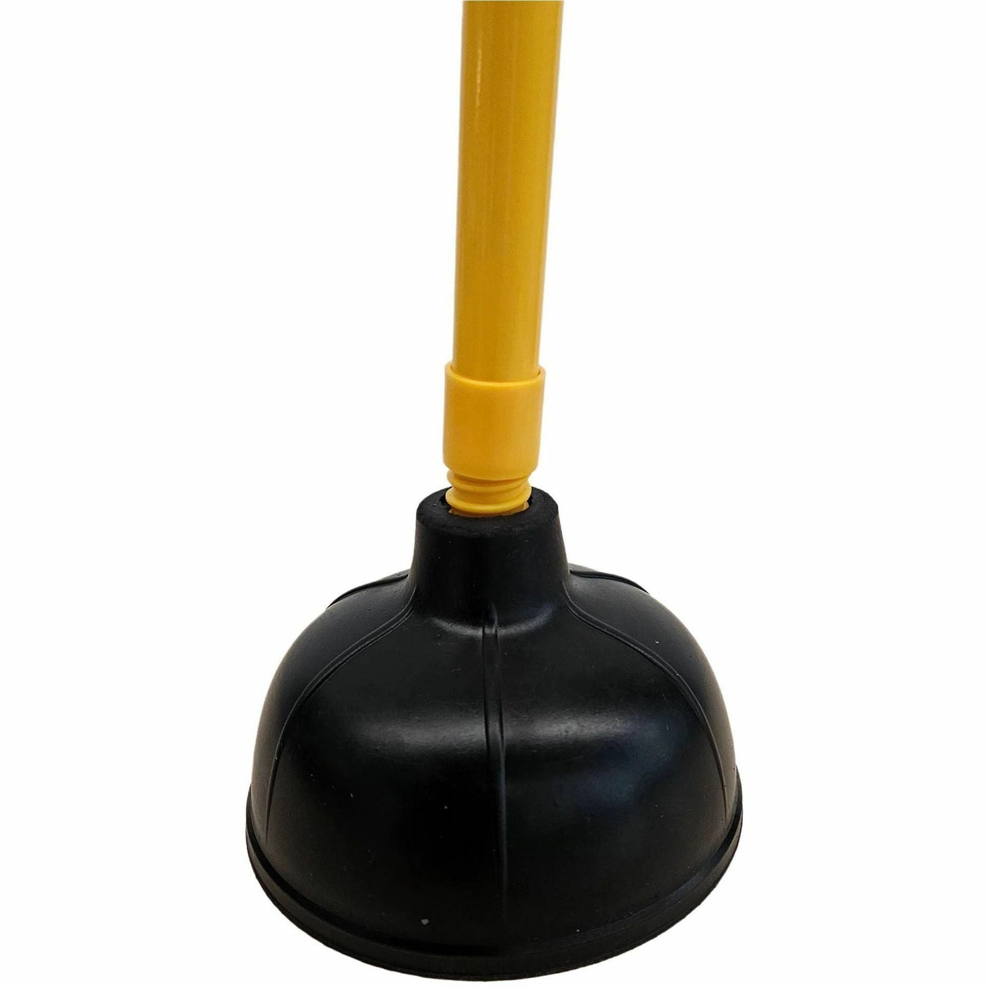 Genuine Joe Value Plus Plunger - 5.75" Cup Diameter - 23" Length - Yellow - Toilet, Drain, Pipe