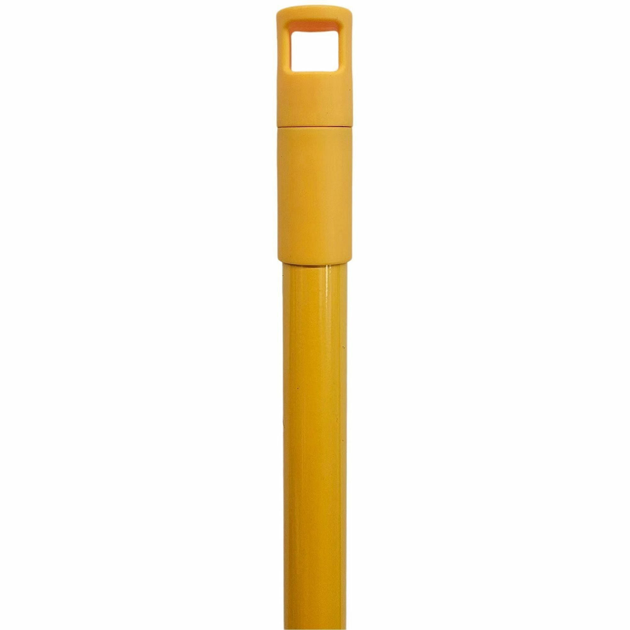 Genuine Joe Value Plus Plunger - 5.75" Cup Diameter - 23" Length - Yellow - Toilet, Drain, Pipe