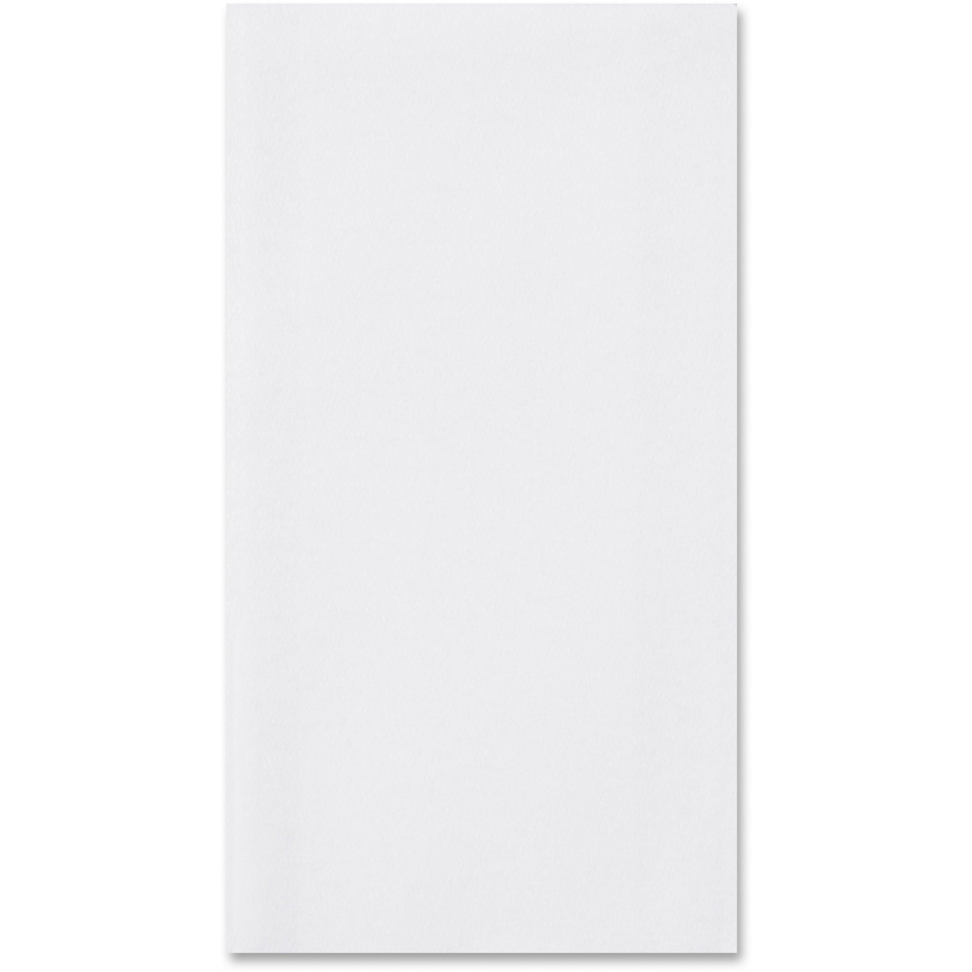 Linen-Like Hoffmaster Guest Towels - 12" Width x 17" Length - White - 125/Pack - 4 / Carton