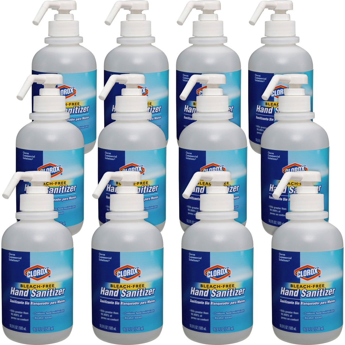 Clorox Hand Sanitizer: 16.91 fl oz Pump Bottle - Kills Germs - Moisturizing - Sanitizers