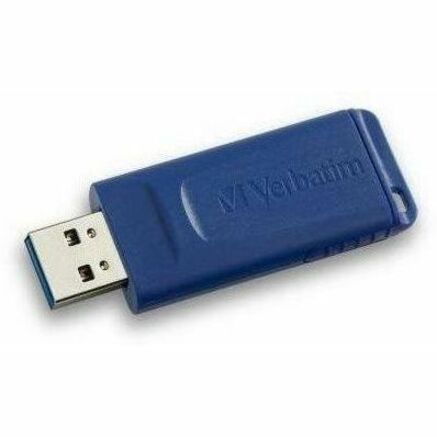 Microban 8GB USB Flash Drive - 5pk - Blue - 8 GB - USB 2.0 Type A - Blue - 5 Year Warranty - 5 / Pack - TAA Compliant