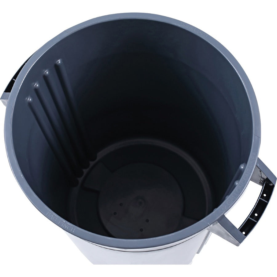 Genuine Joe Heavy-Duty Trash Container - Top