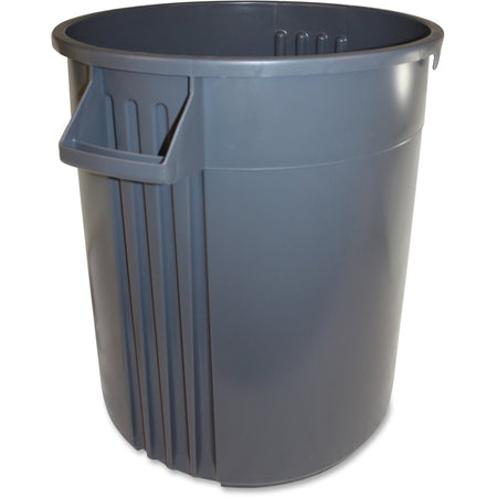 Gator Plus 32-Gallon Vented Container: Crush Resistant Round Bin - Waste Containers & Lids