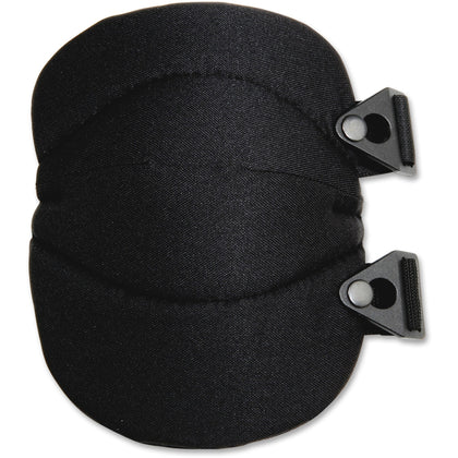 Ergodyne ProFlex Wide Soft Cap Knee Pads - Black - Durable & Abrasion Resistant - Protective Gear