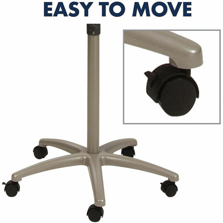 Quartet Compass Nano-Clean Magnetic Mobile Presentation Easel - Alternate-Image2