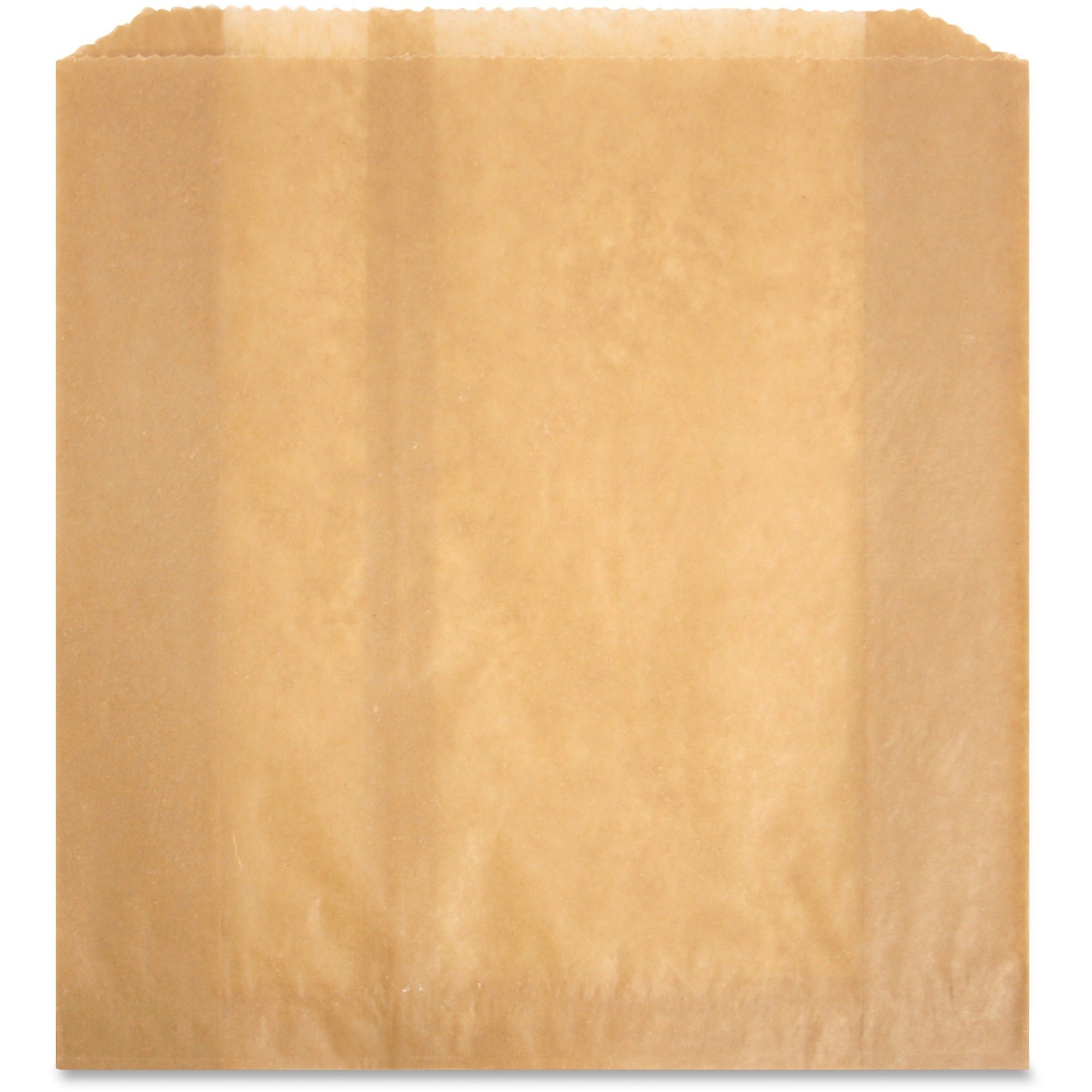 Health Gards Receptacle Liners: 10x9.25x3.25 Brown Paper/Wax - 250/Carton - Trash Bags & Liners