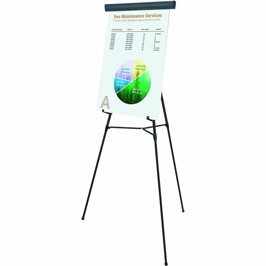 MasterVision 3-leg Display Easel - Left