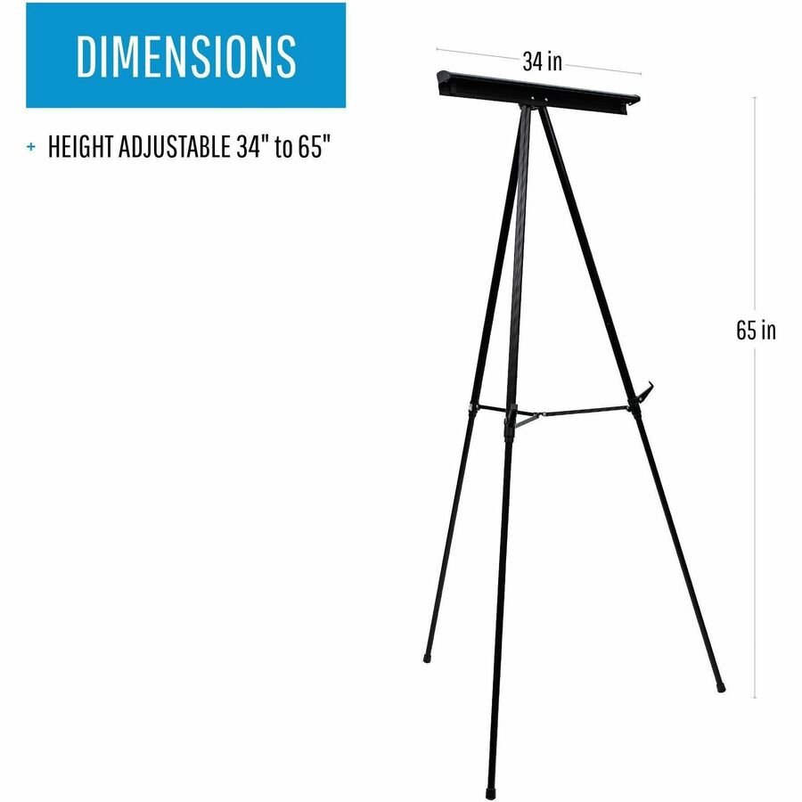 MasterVision 3-leg Display Easel - Right