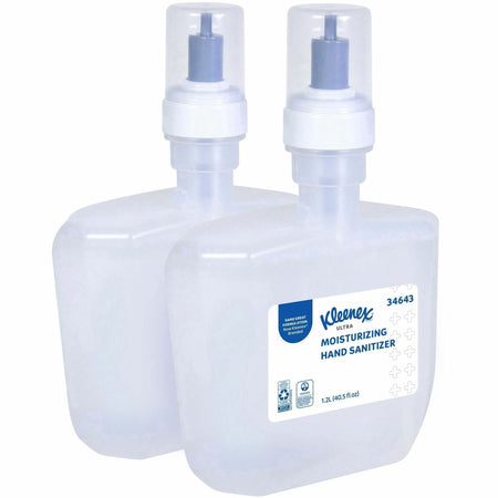 Kleenex® Ultra Hand Sanitizer Foam: Bacteria Remover Moisturizing - 1.27 Quart - Sanitizers