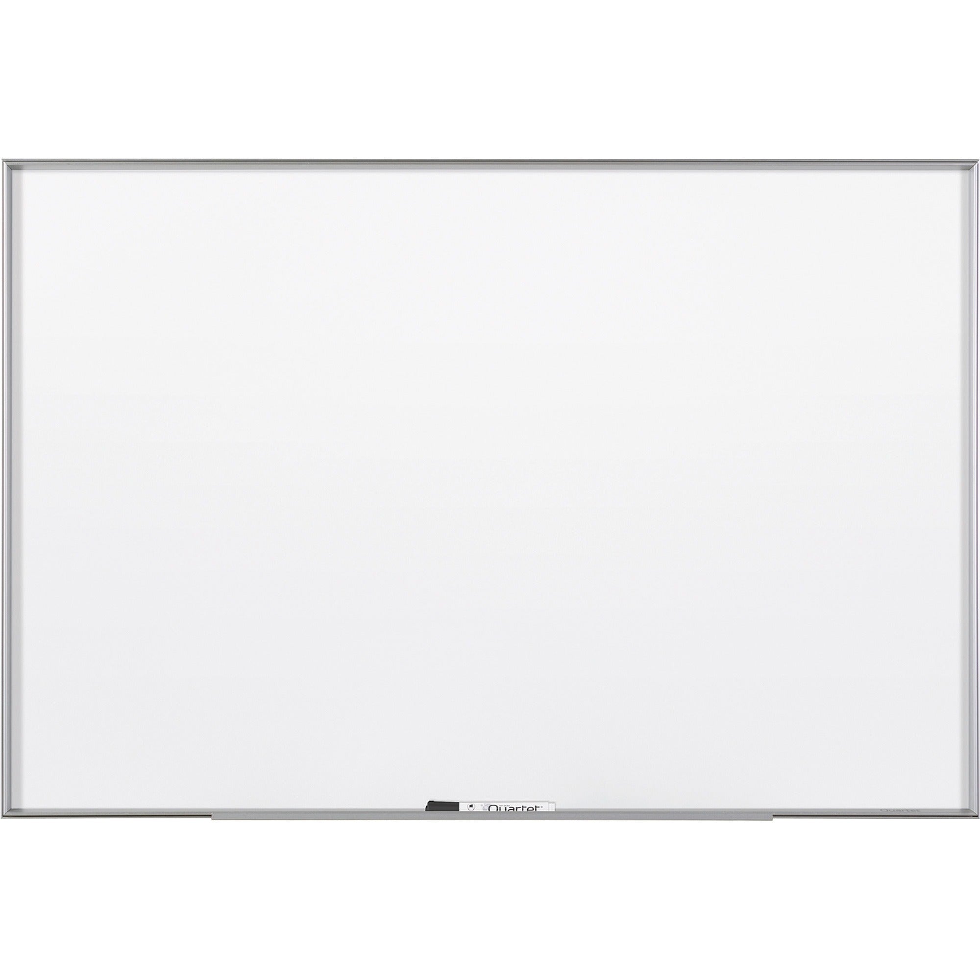 Quartet Fusion Nano-Clean Magnetic Dry-Erase Board - 48" (4 ft) Width x 36" (3 ft) Height - White Surface - Silver Aluminum Frame - Horizontal/Vertical - Magnetic - 1 Each