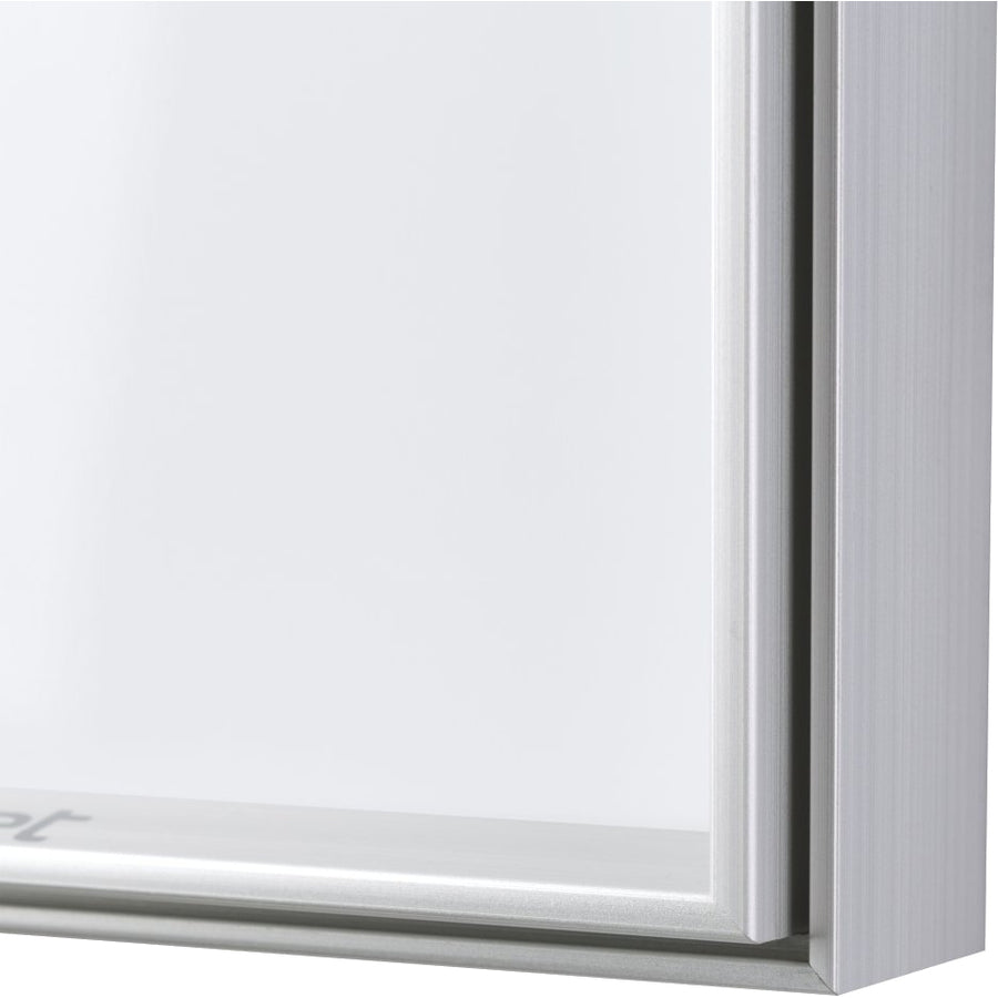 Quartet Fusion Nano-Clean Magnetic Dry-Erase Board - 72" (6 ft) Width x 48" (4 ft) Height - White Surface - Silver Aluminum Frame - Horizontal/Vertical - Magnetic - 1 Each