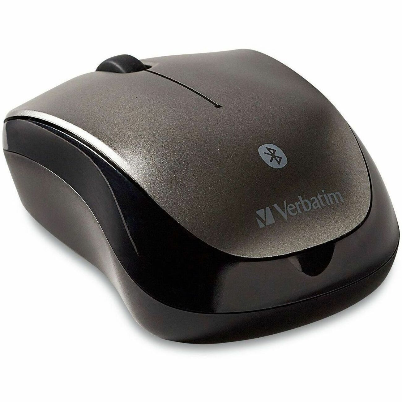 Verbatim Bluetooth Wireless Tablet Multi-Trac Blue LED Mouse - Graphite - Blue LED/Optical - Wireless - Bluetooth - 1600 dpi - Scroll Wheel - 3 Button(s) - Symmetrical - 1 Each