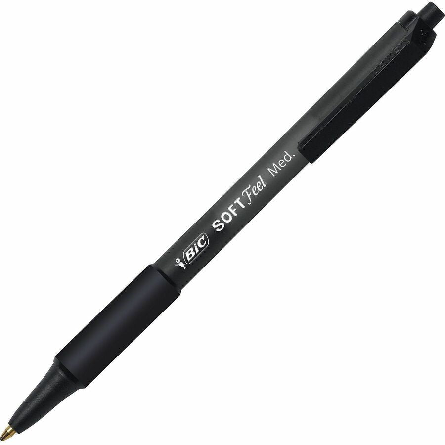 BIC SoftFeel Retractable Ball Pens - Left