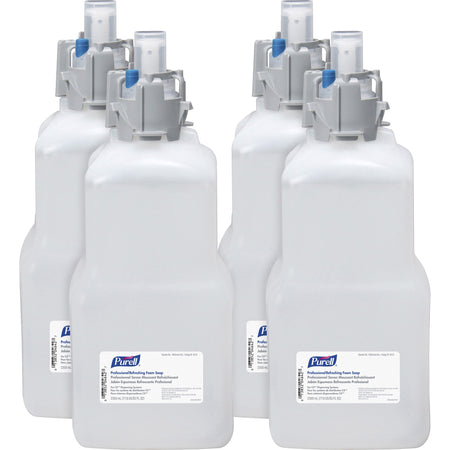 PURELL® 2.3L Refill Professional Refreshing Foam Soap - Pomeberry Scent - 2.43 quart - Hand - Moisturizing - Blue - Dye-free, Paraben-free, Bio-based, Pleasant Scent - 4 / Carton