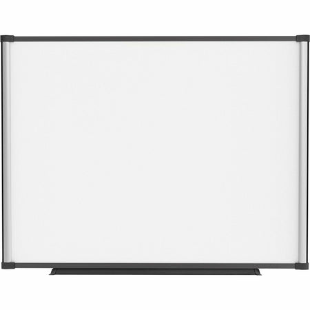 Lorell Magnetic Dry-erase Board - 48" (4 ft) Width x 36" (3 ft) Height - Aluminum Steel Frame - Rectangle - Magnetic - Marker Tray - 1 Each