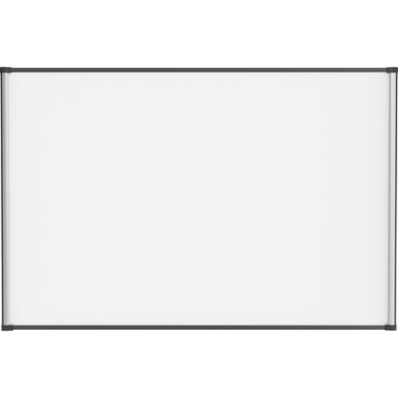 Lorell Magnetic Dry-erase Board - 72" (6 ft) Width x 48" (4 ft) Height - Aluminum Steel Frame - Rectangle - Magnetic - Marker Tray - 1 Each