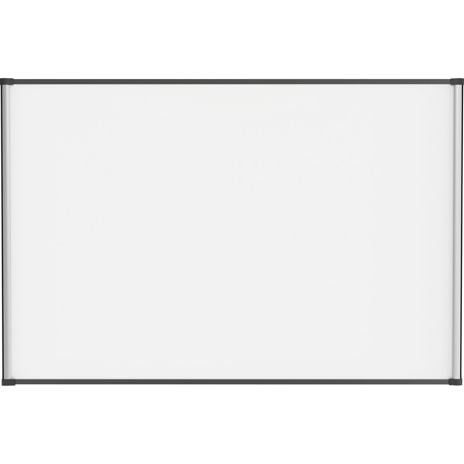 Lorell Magnetic Dry-erase Board - 72" (6 ft) Width x 48" (4 ft) Height - Aluminum Steel Frame - Rectangle - Magnetic - Marker Tray - 1 Each