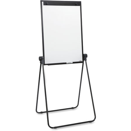 Lorell 2-sided Dry-Erase Easel with Flip-Chart Clip - 2000