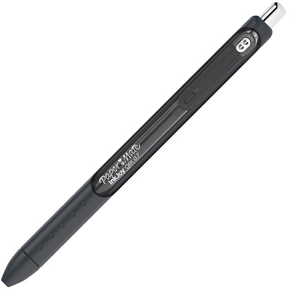 Paper Mate InkJoy Gel Pen: 0.7mm Retractable Black Ink Gel-based - Barrel 10-Pack - Pens