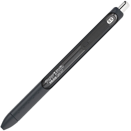 Paper Mate InkJoy Gel Pen - 0.7 mm Pen Point - Retractable - Black Ink - Gel-based - Black Barrel - 10 / Pack